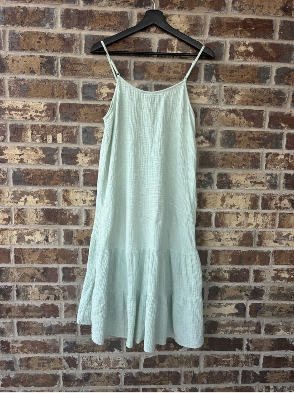 Light Mint Spaghetti-Strap Womenโs Dress